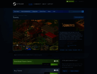 townsgame.com screenshot