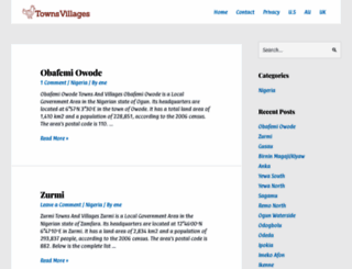 townsvillages.com screenshot
