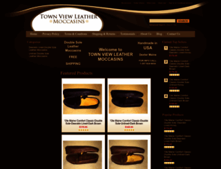 townviewleather.com screenshot