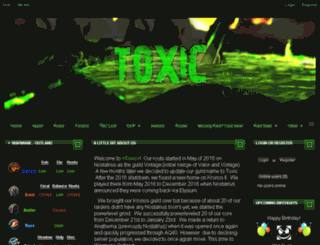 toxic-guild.enjin.com screenshot