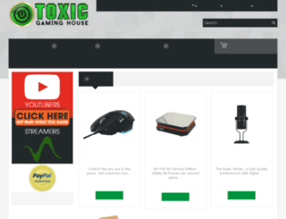 toxicgaminghouse.com screenshot