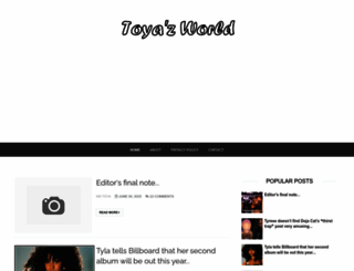 toyazworldblog.net screenshot