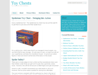 toychests.org screenshot