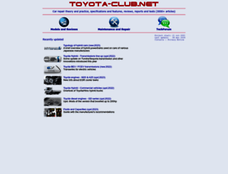 toyota-club.net screenshot