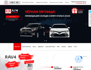 toyota-nsk.ru screenshot