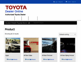 toyota-online.com screenshot