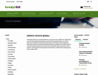 toyotabank.kredytgo.pl screenshot