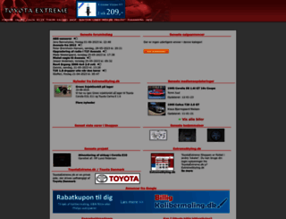 toyotaextreme.dk screenshot