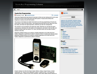 toyotakeyprogramming.wordpress.com screenshot