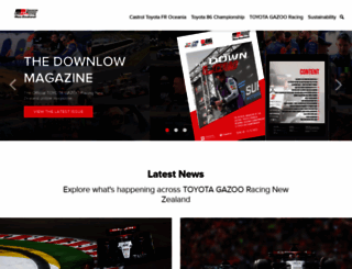 toyotaracing.co.nz screenshot