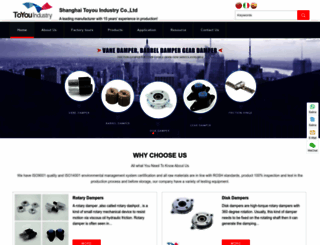 toyoudamper.com screenshot