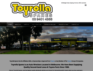 toyrolla.com.au screenshot