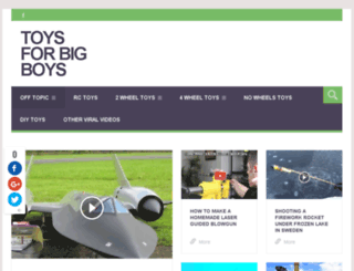 toysfor-bigboys.com screenshot
