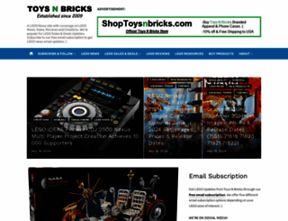 toysnbricks.com screenshot