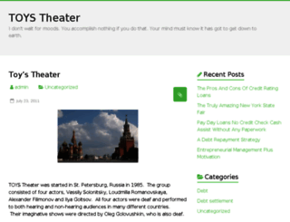 toystheater.com screenshot