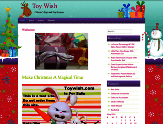 toywish.com screenshot