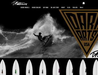 tpattersonsurfboards.com screenshot