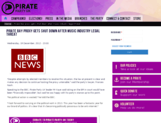 tpb.pirateparty.org.uk screenshot