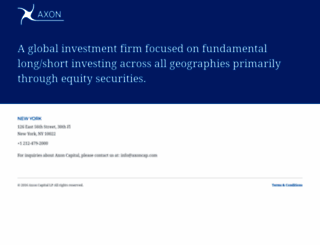tpgaxon.com screenshot