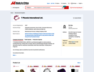 tphoenix.en.made-in-china.com screenshot