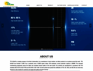 tplsolar.com screenshot