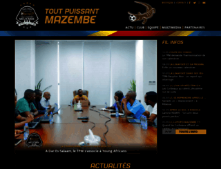 tpmazembe.com screenshot
