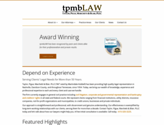 tpmblaw.com screenshot