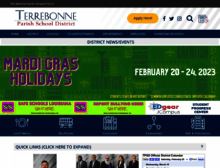tpsd-la.schoolloop.com screenshot