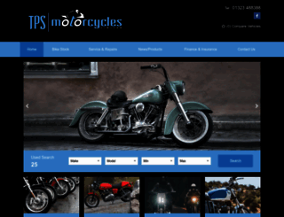 tpsmotorcycles.co.uk screenshot