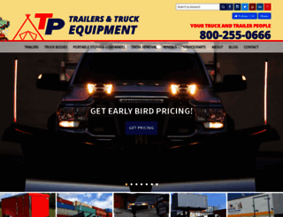 tptrailersinc.com screenshot