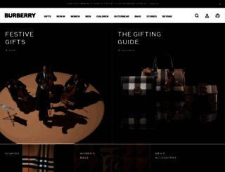 tr.burberry.com screenshot