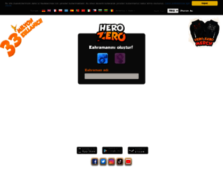tr.herozerogame.com screenshot