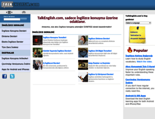 tr.talkenglish.com screenshot