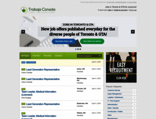 trabajaencanada.ca screenshot