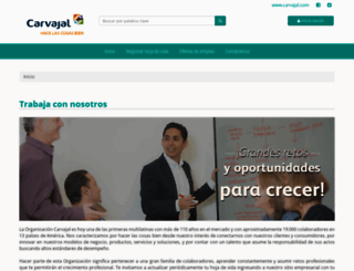 trabajeconnosotros.carvajal.com screenshot