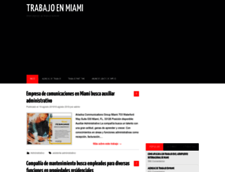 trabajoenmiami.com screenshot