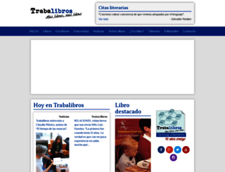 trabalibros.com screenshot