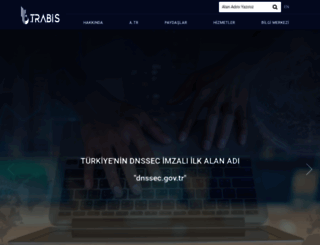 trabis.gov.tr screenshot