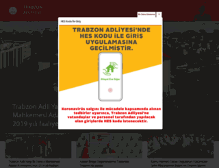 trabzon.adalet.gov.tr screenshot