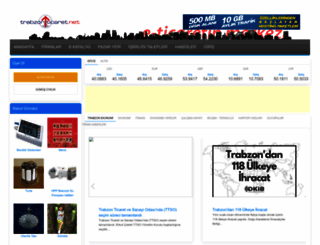 trabzonticaret.net screenshot