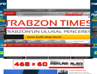 trabzontimes.com screenshot