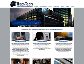 trac-tech.co.za screenshot
