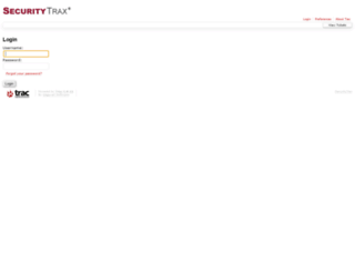 trac.securitytrax.com screenshot