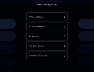 trac.virtualvillage.com screenshot