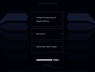 trace-parcel.buzz screenshot