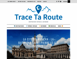 trace-ta-route.com screenshot