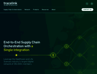 tracelink.com screenshot