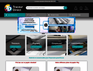 traceurdirect.com screenshot