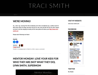 tracimsmith.wordpress.com screenshot