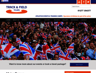 trackandfield.co.uk screenshot